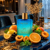 Rayhaan Pacific Aura - Citrus, Aromatic, Mint, Amber, Fresh - Eau de Parfum Spray for Men, 3.4 Ounce / 100 ml