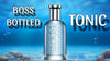 BOSS Bottled Tonic perfume bottle with underwater background