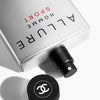 Chanel Allure Home Sport perfume bottle on a white background