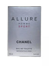 Chanel Allure Homme Sport Eau de Toilette packaging on a white background