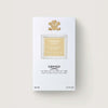 Creed perfume packaging on a light gray background