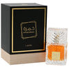 Khamrah perfume bottle and packaging with Latafa branding on a white background