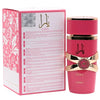 Pink Yara Lattafa perfume bottle with packaging on a white background