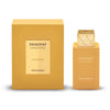 Shaghaf Vanilla Toffee perfume bottle and packaging on a white background