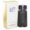 Thierry Mugler Alien perfume bottle and packaging on a white background