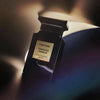 Tom Ford Tobacco Vanille perfume bottle with a blurred background